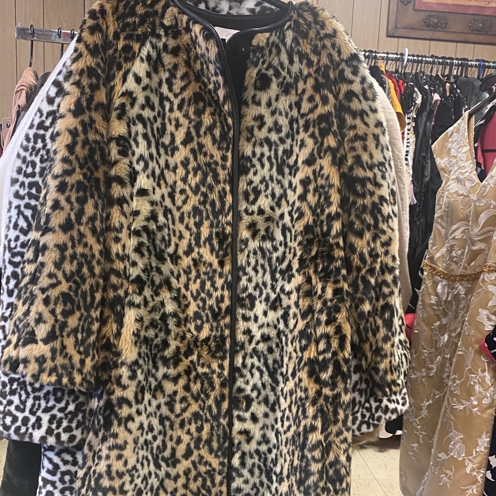 Stylish Leopard Print coat